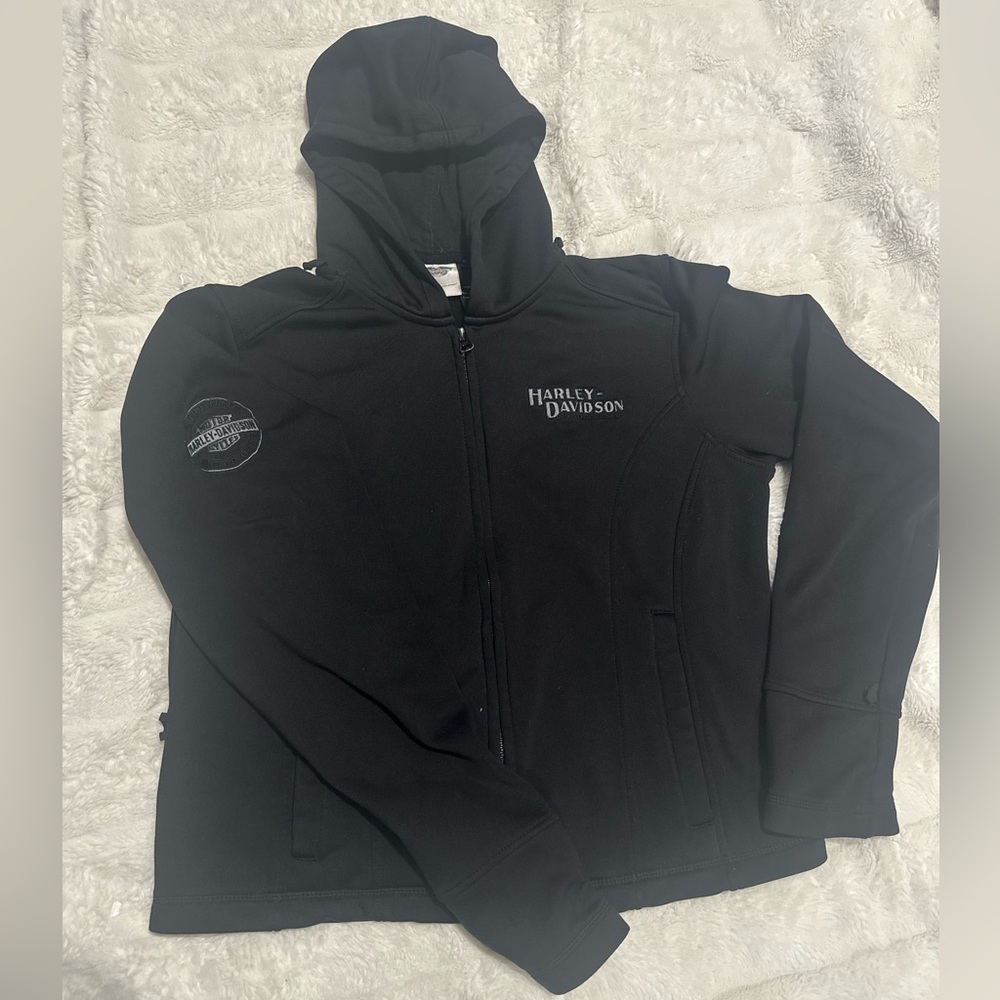 Harley-Davidson Women's Full Zip Softshell Jacket.Size Medium to Large